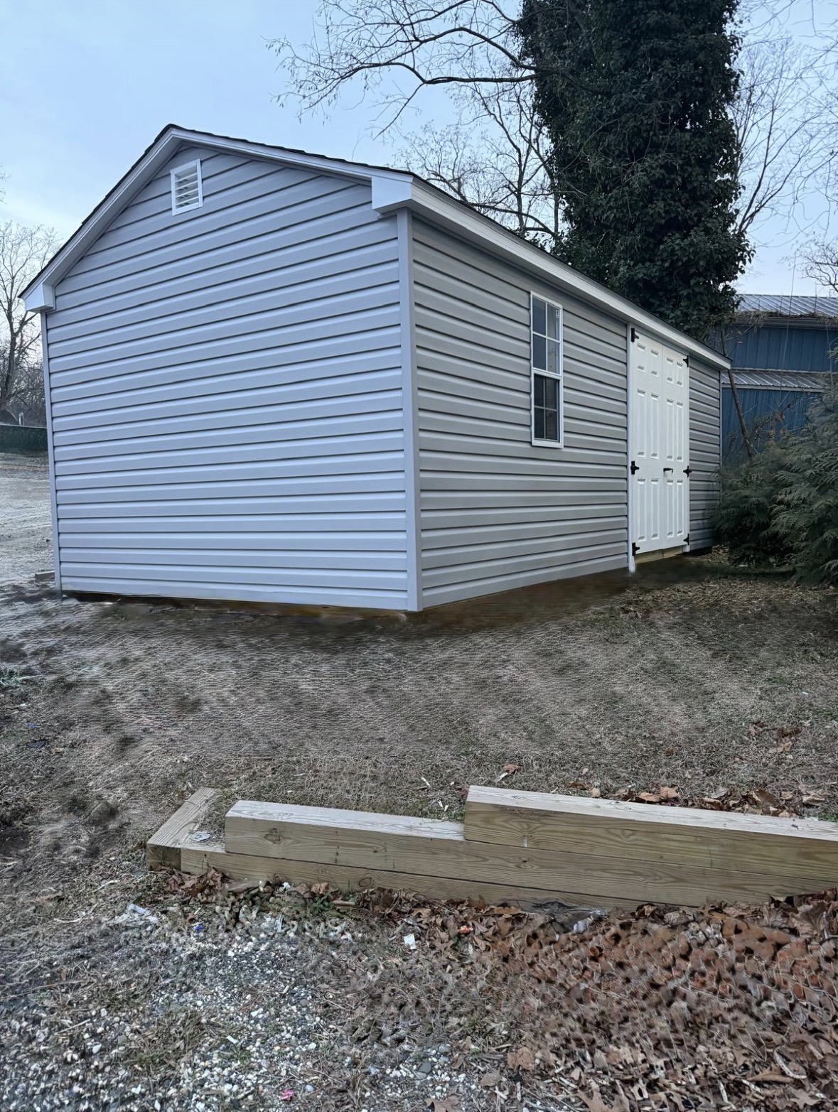 Large storage shed