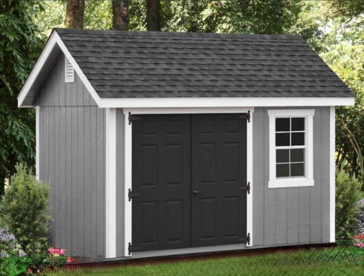 Board and batten shed