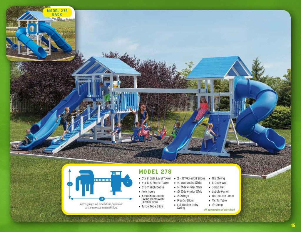 Vinyl Playset Model 278