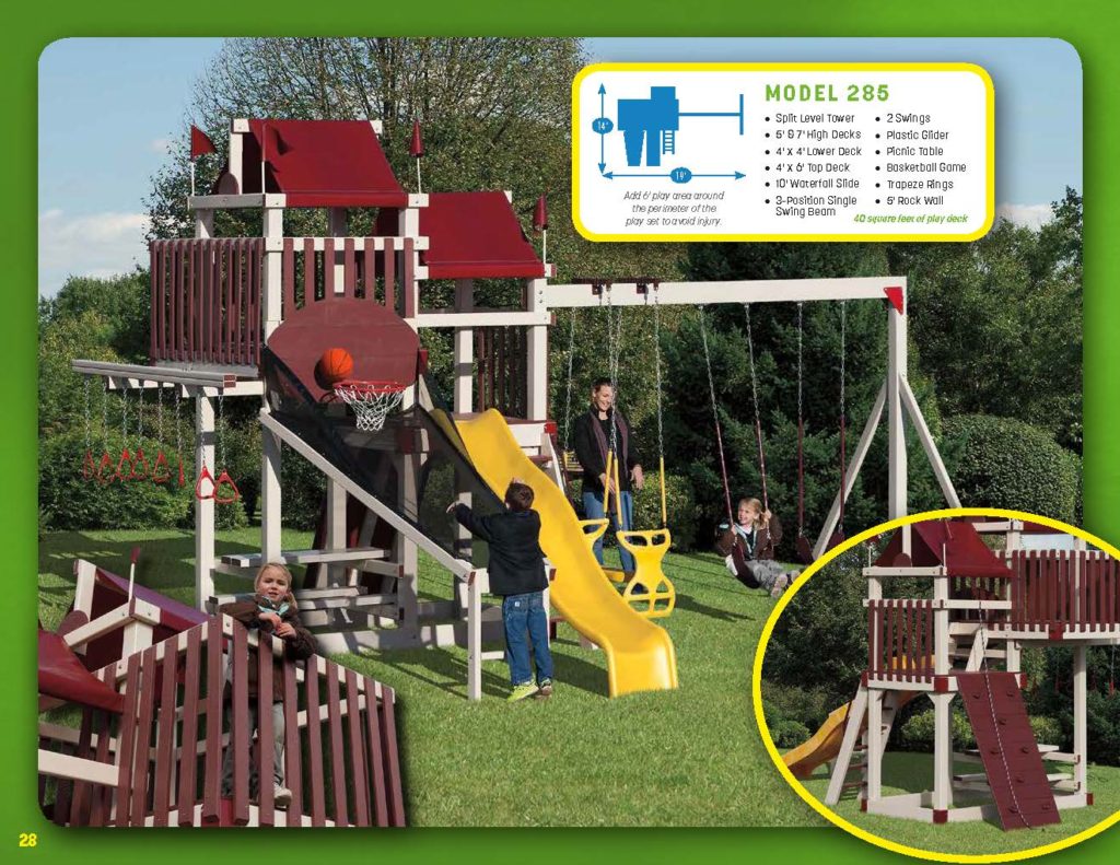 Vinyl Playset Model 285